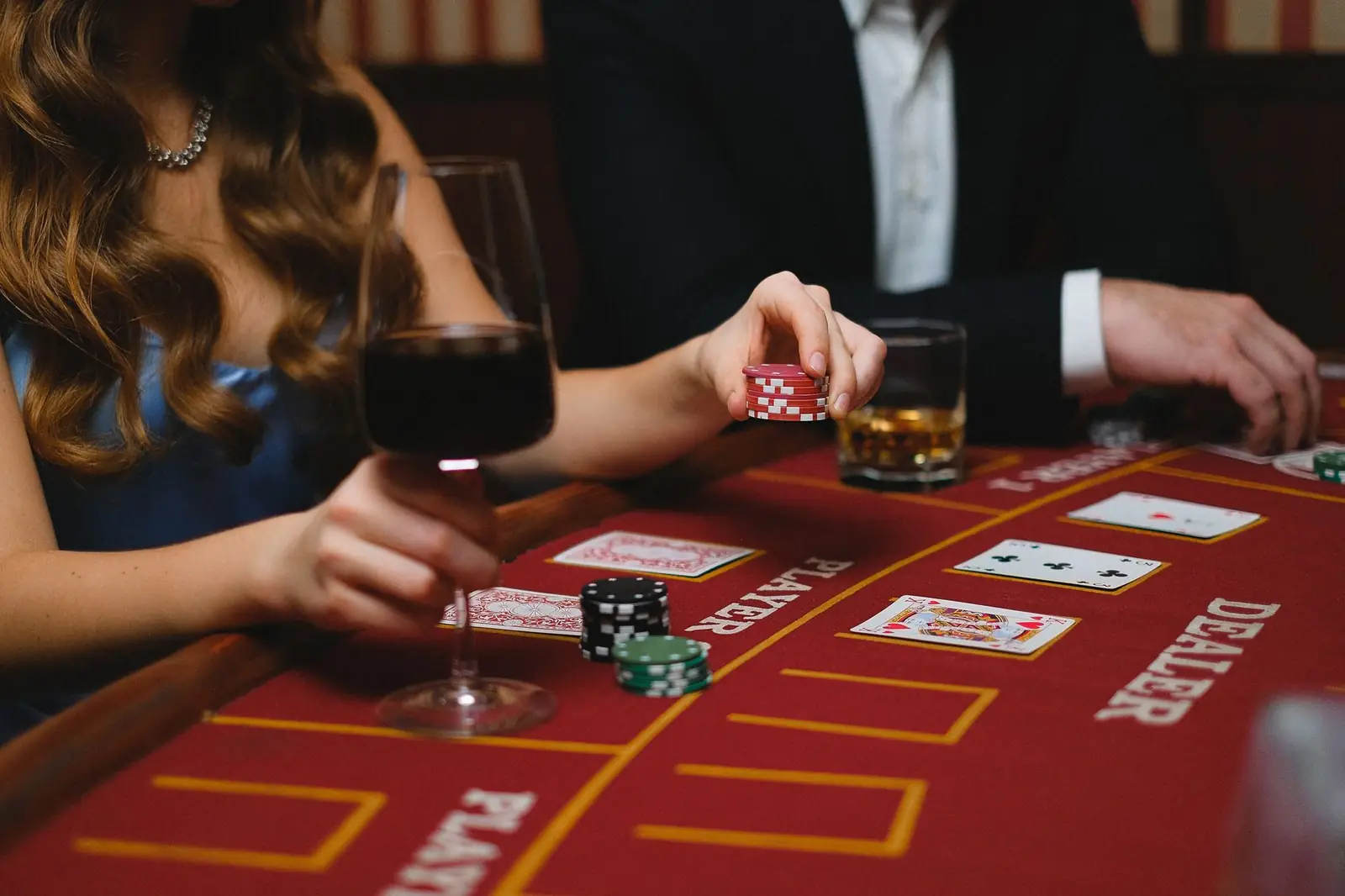 Casino floor at Joryrahotelhaven 